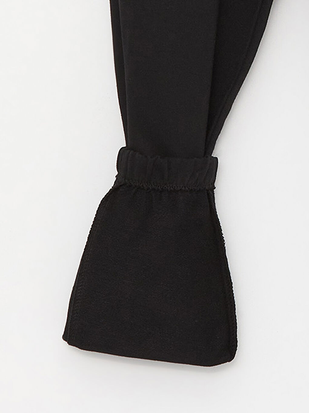 Siyah Beli Lastikli Erkek Çocuk Jogger Eşofman Altı-2