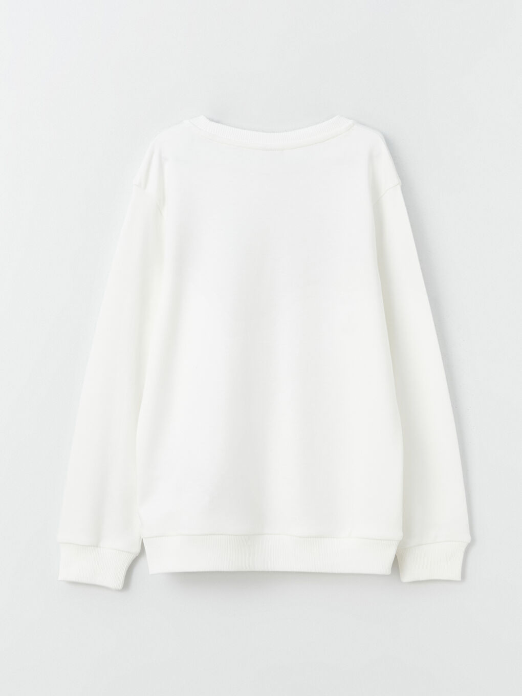 Crew Neck Printed Long Sleeve Boys' T-Shirt-2