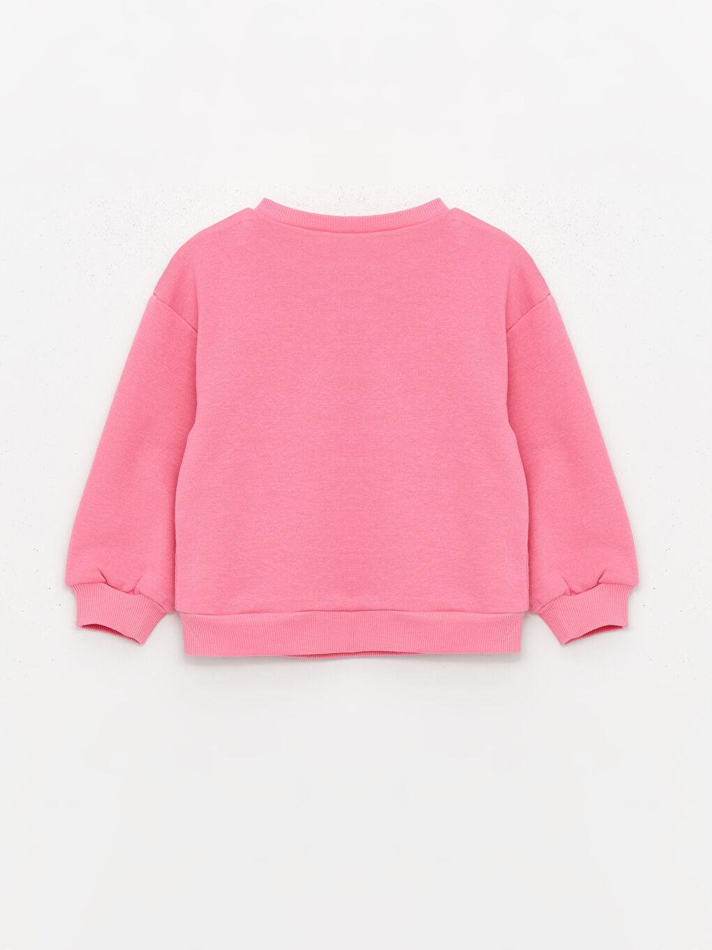 LCW baby Sarı Bisiklet Yaka Uzun Kollu Baskılı Kız Bebek Sweatshirt 2'li - 2