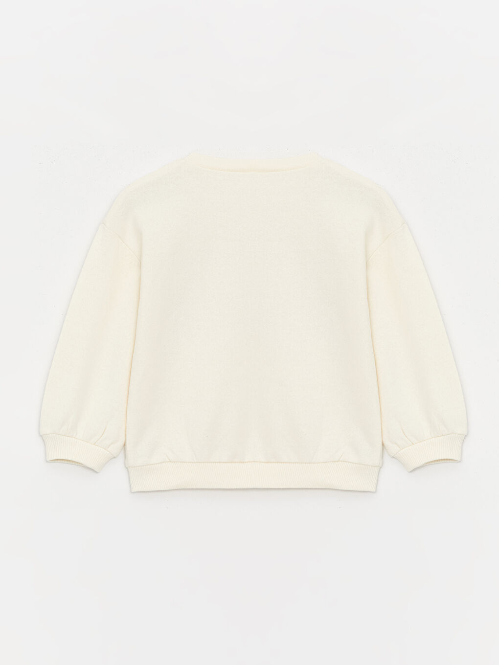 Hanorac Bebeluși Fete Barbie Imprimat cu Mânecă Lungă și Guler Rotund-1