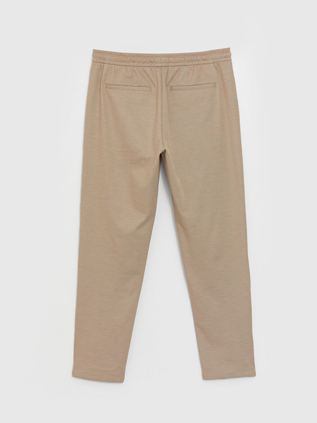 Bej Slim Fit Erkek Pantolon-5