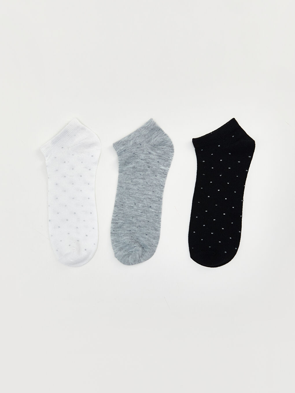 Patterned Women's Trainer Socks 3-pack