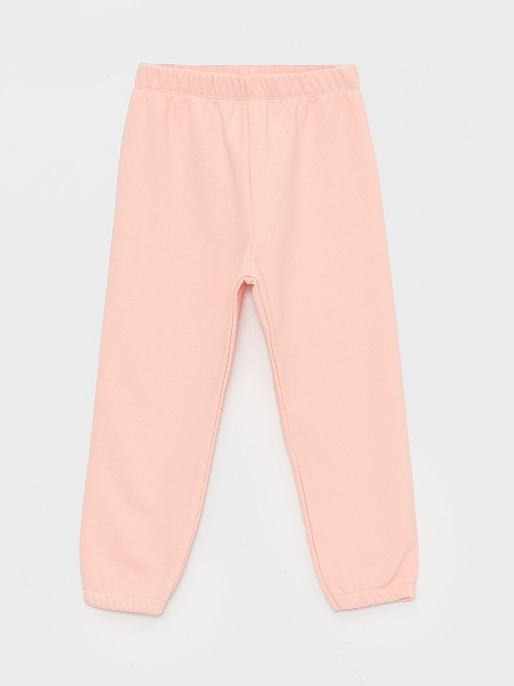 Mercan Beli Lastikli Basic Kız Bebek Eşofman Alt