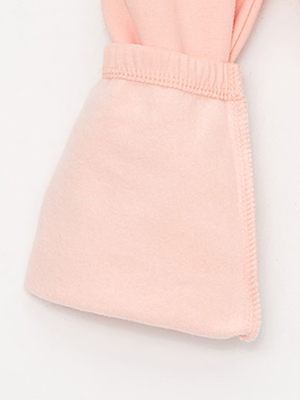 Mercan Beli Lastikli Basic Kız Bebek Eşofman Alt-2