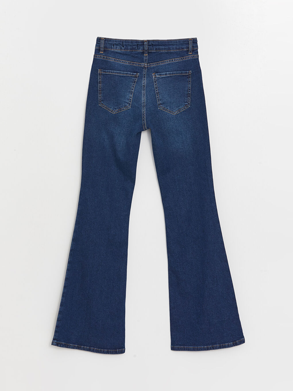 LCW Jeans Koyu Rodeo Mars Flare Kadın Jean Pantolon - 5