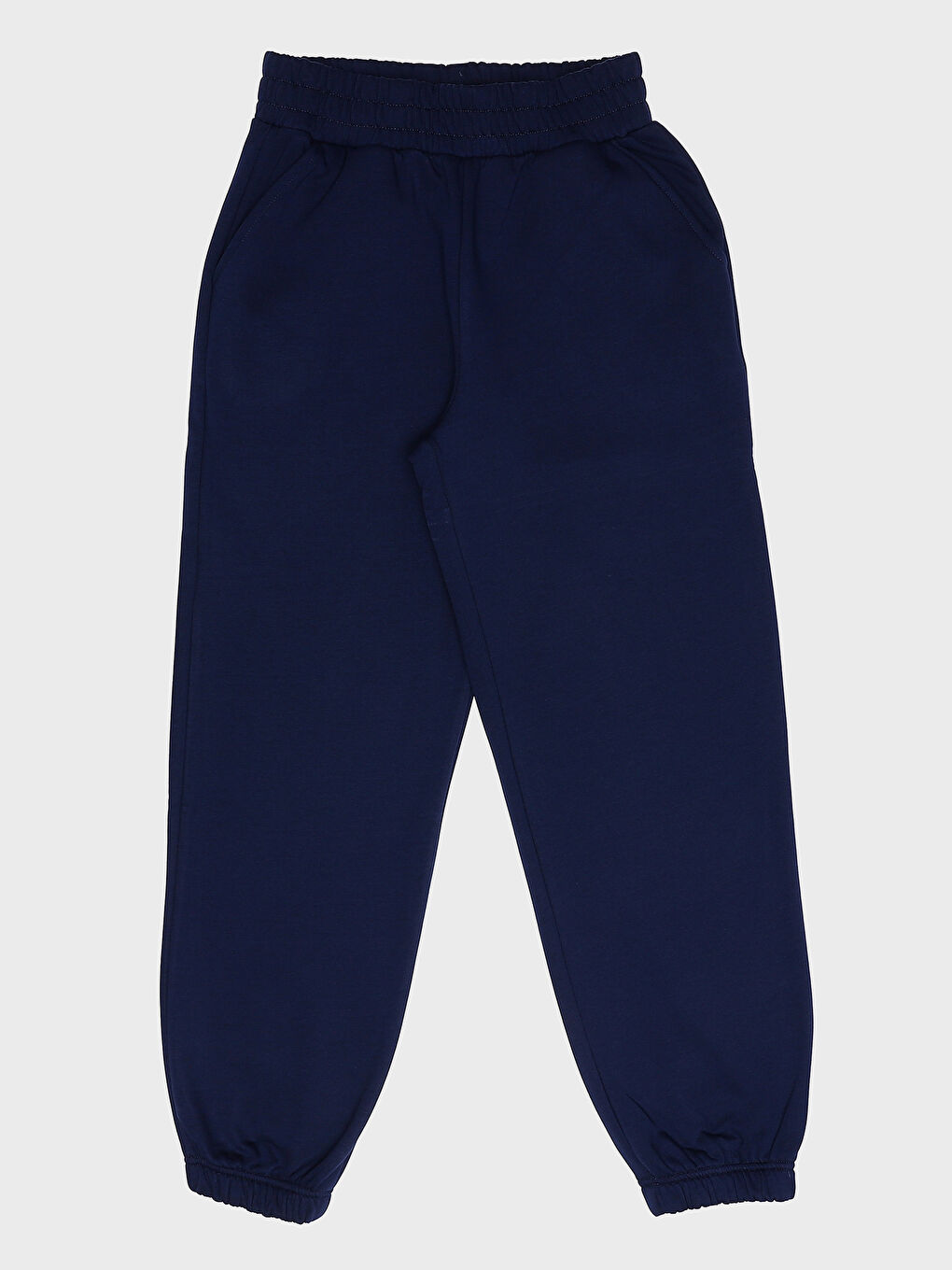 بنطلون رياضي تخين بخصر مرن للسيدات