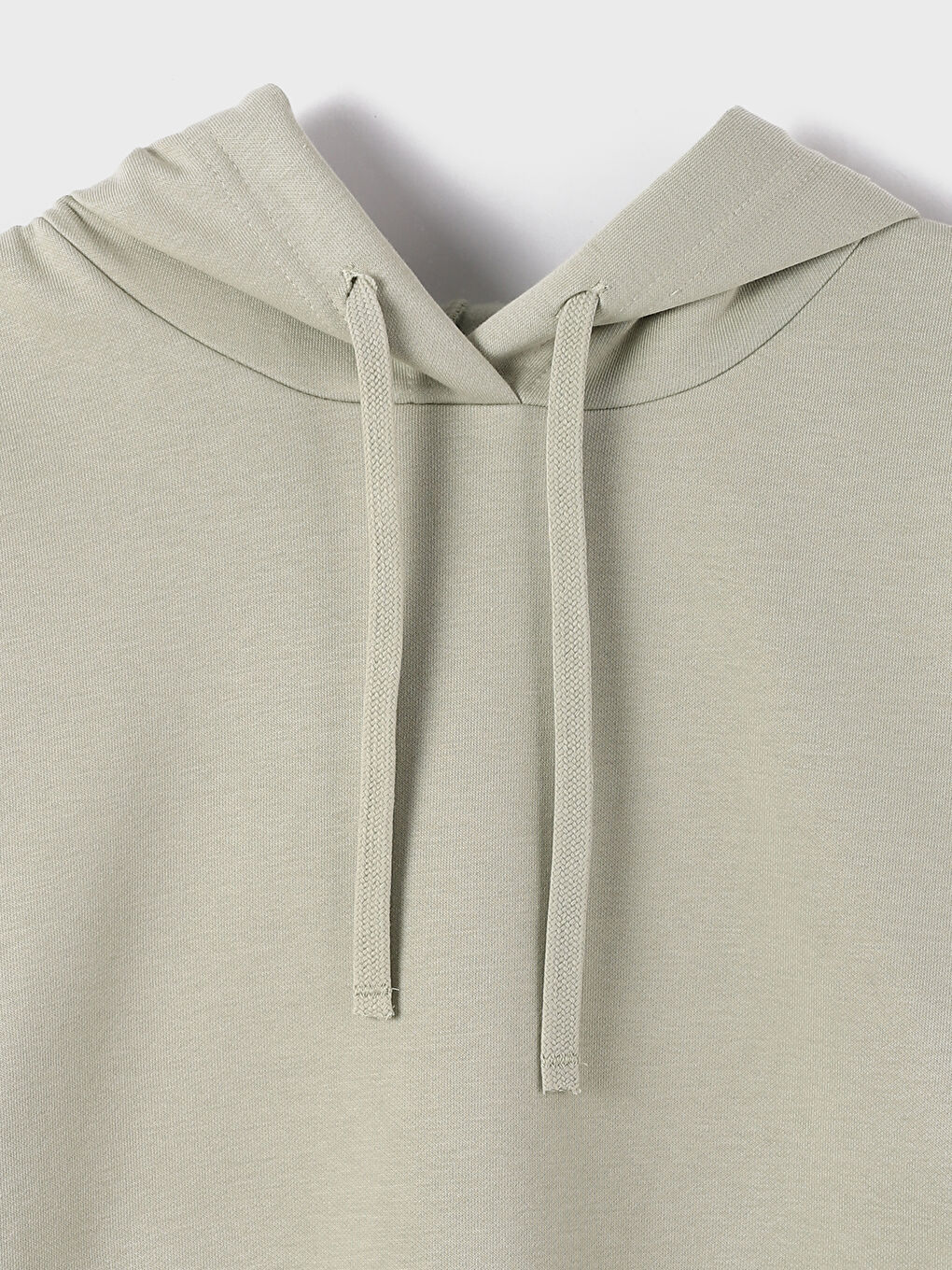 Hooded Plain Women's Thick Sweatshirt -W3I139Z8-GMG