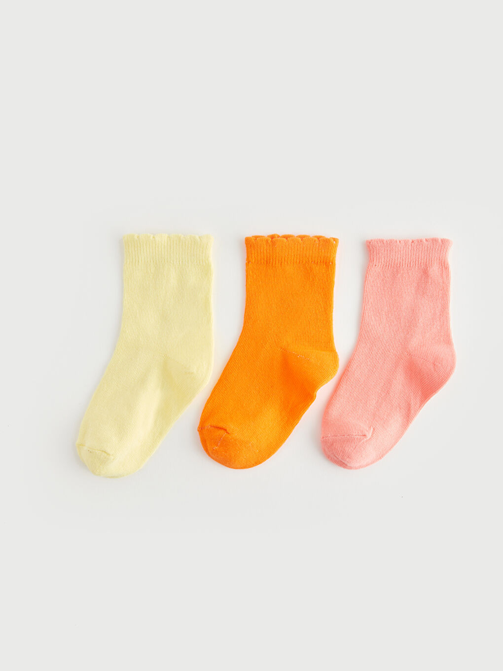 Baby Girls' Ankle Socks 3-Pack