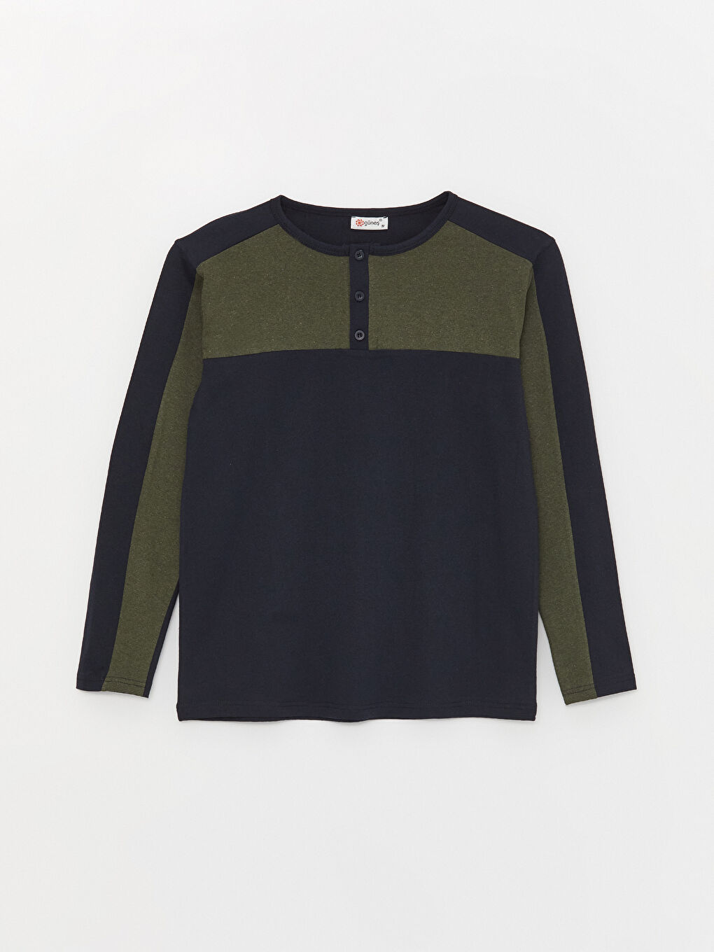 Yeşil Standart Kalıp Erkek Pijama Takımı-1