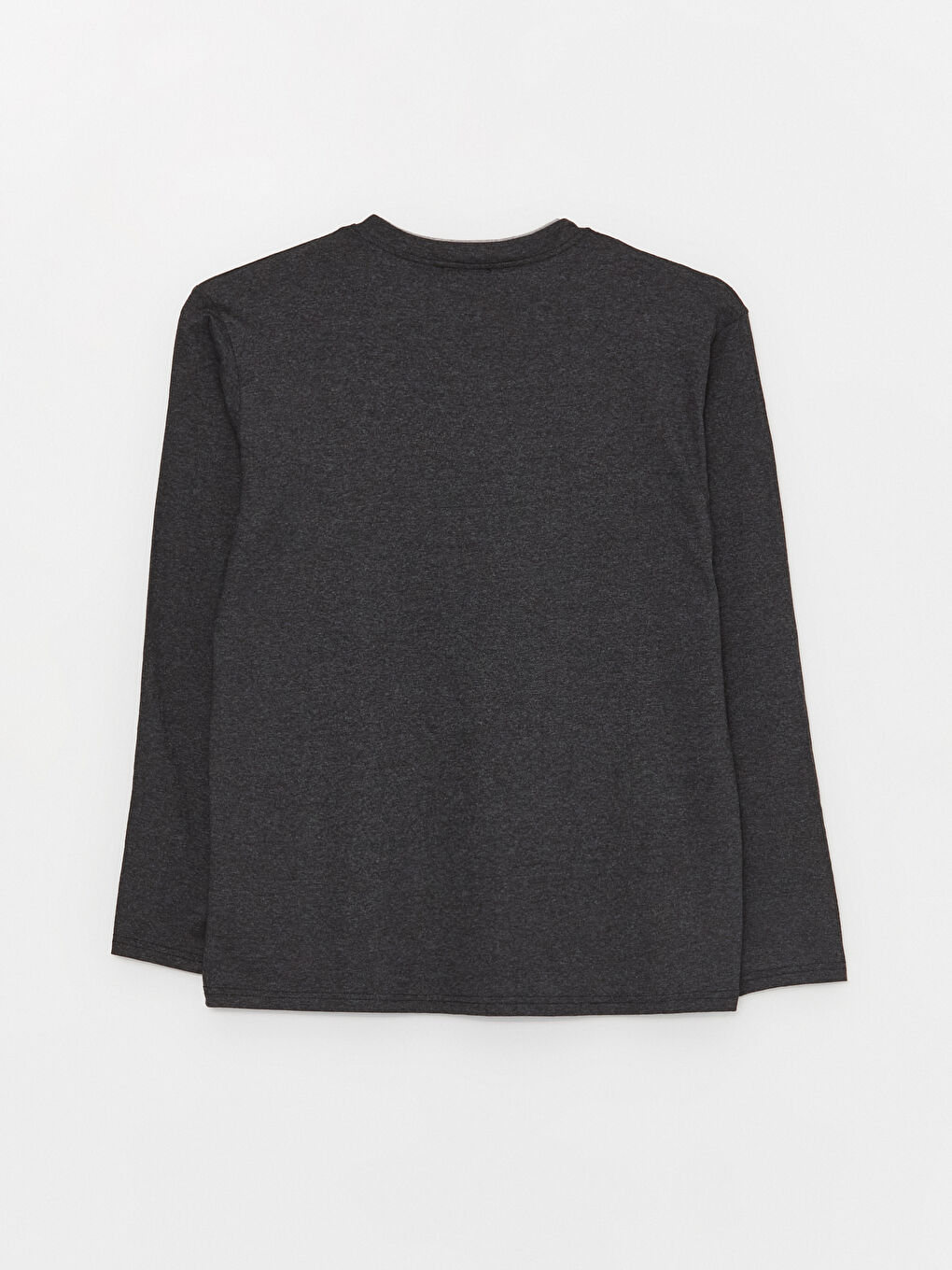 Gri Standart Kalıp Erkek Pijama Takımı-2