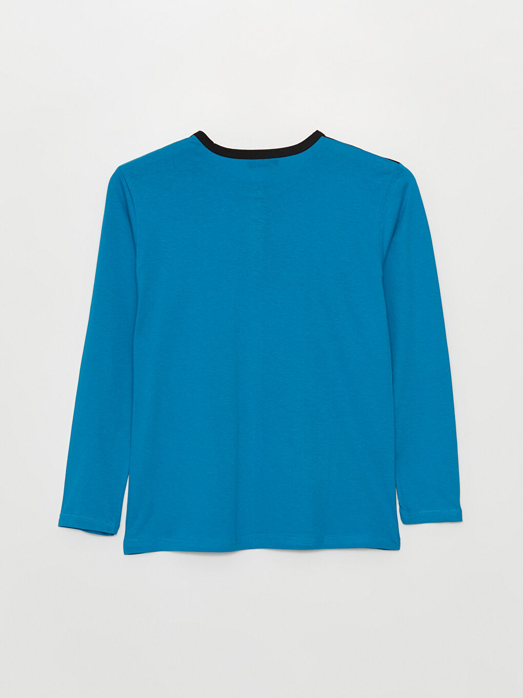 Mavi Standart Kalıp Erkek Pijama Takımı-2