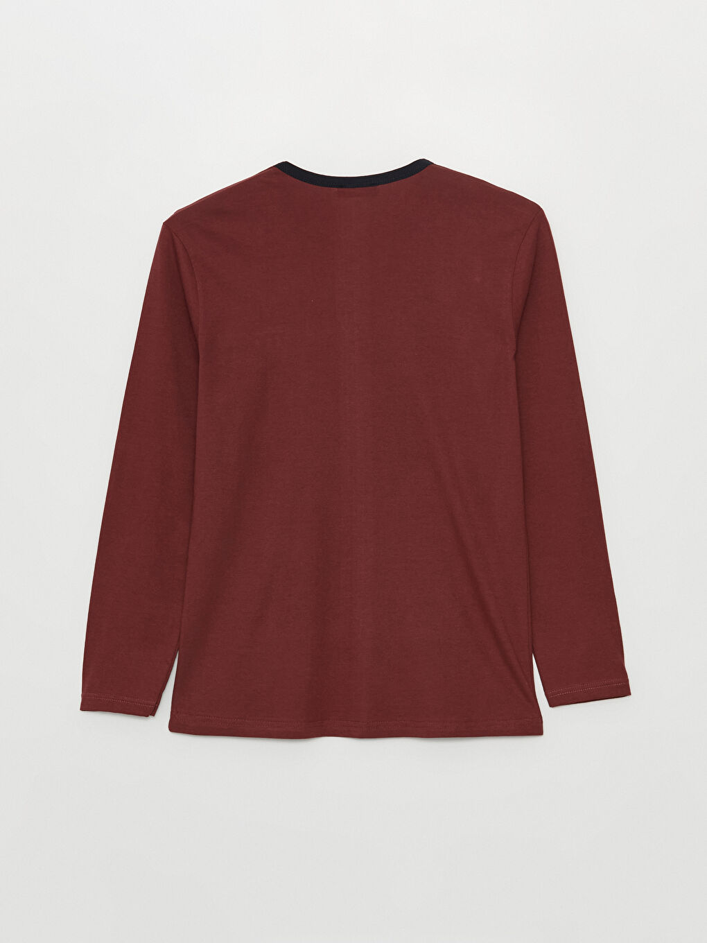 Bordo Standart Kalıp Erkek Pijama Takımı-2