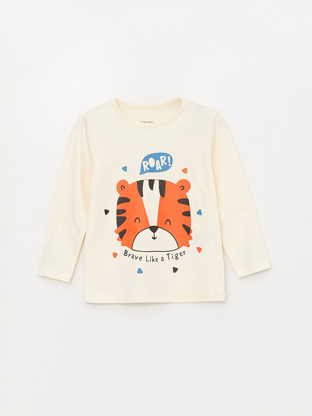 Crew Neck Long Sleeve Baby Boy Pajama Set 2-pack-5