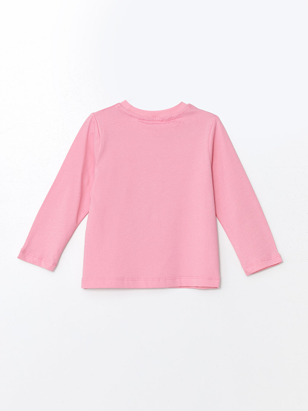 Calimera Kids Pembe Bisiklet Yaka Uzun Kollu Baskılı Kız Bebek Sweatshirt - 1