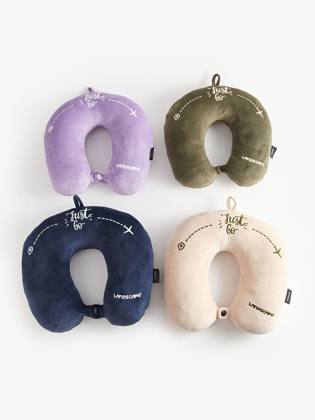 პლუშის პრინტიანი ქალებისთვის კისრის ბალიში