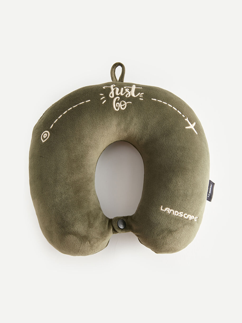 პლუშის პრინტიანი ქალებისთვის კისრის ბალიში-2