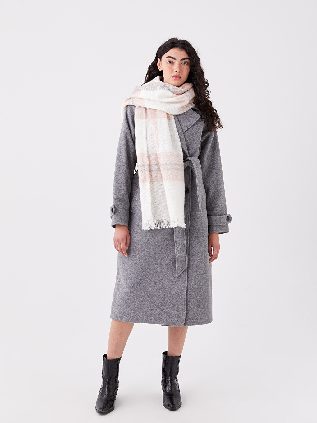 Color Block Women's Scarf-1