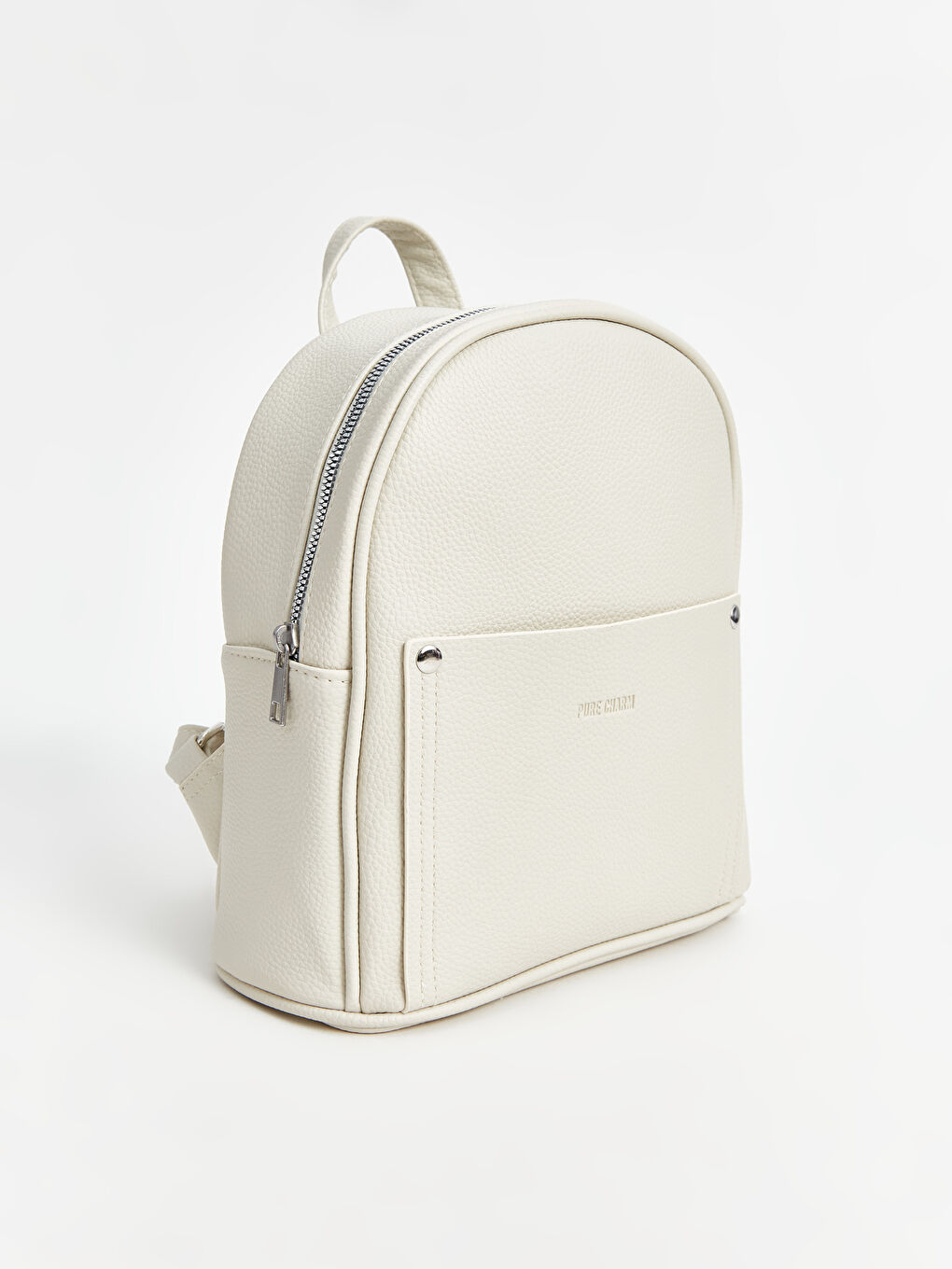 Faux Leather Girls' Backpack-1