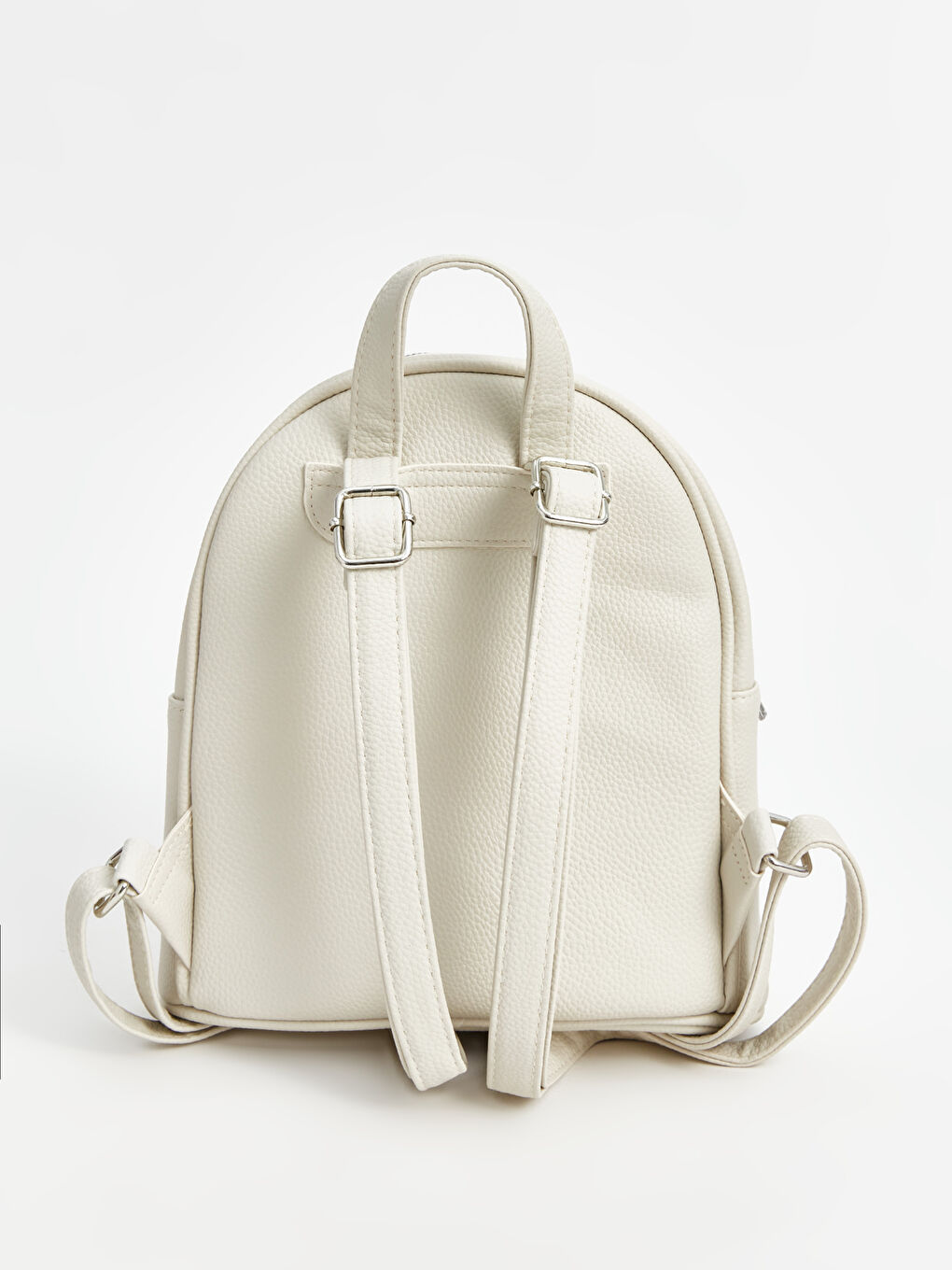 Faux Leather Girls' Backpack-2