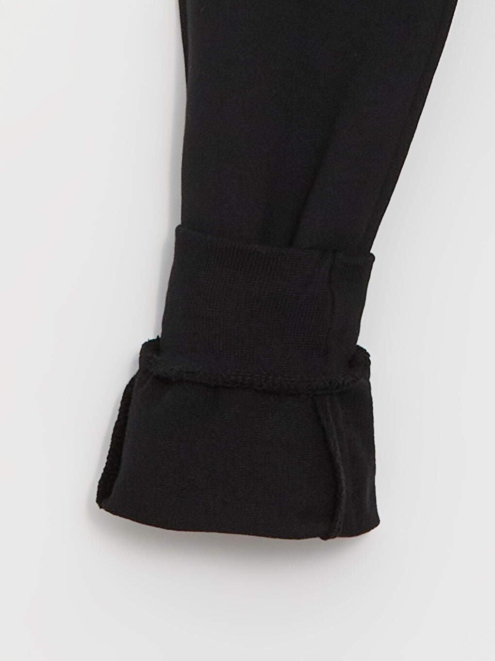 Siyah Beli Lastikli Erkek Çocuk Kargo Eşofman Altı-1