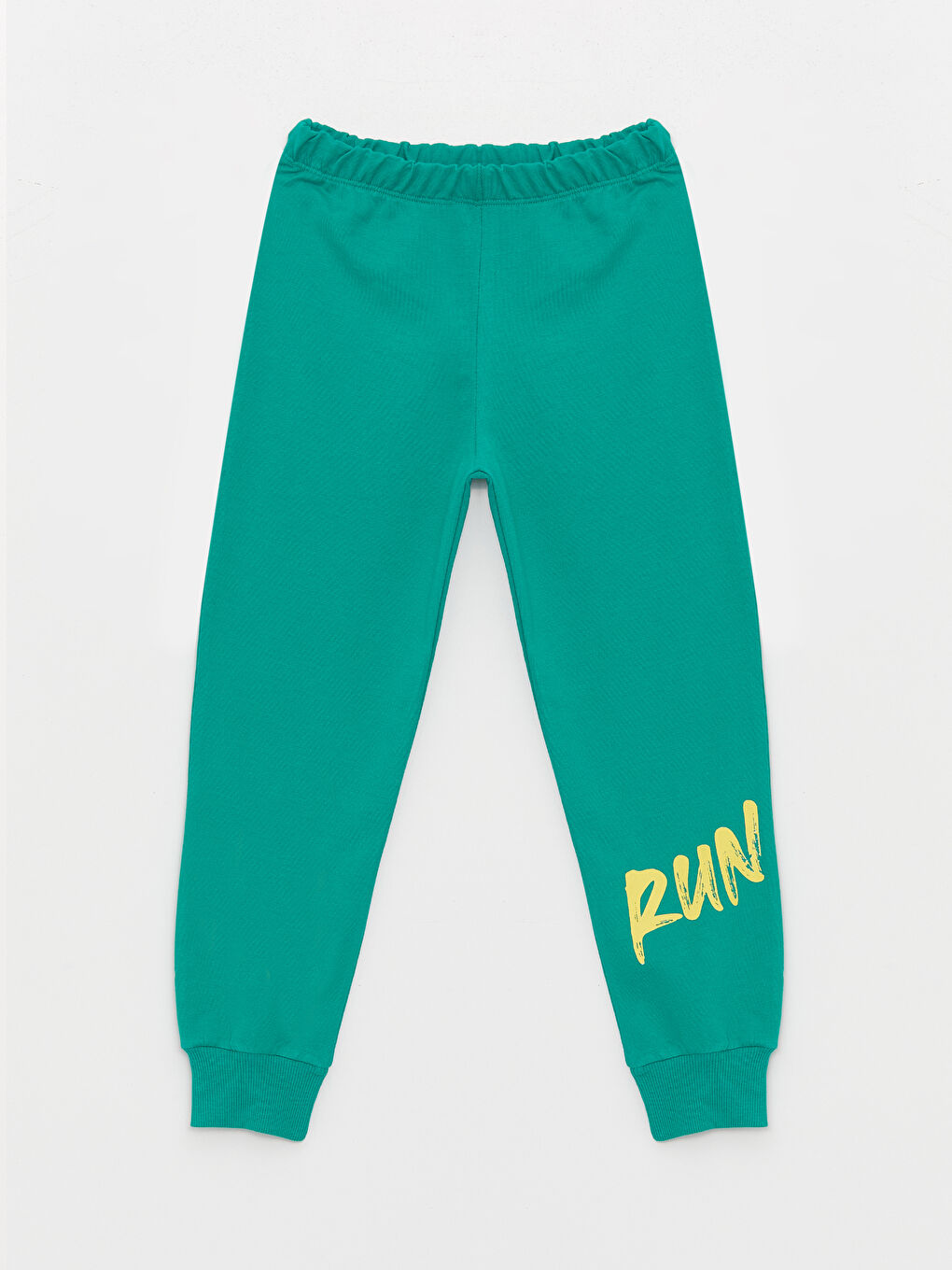 Gri Bisiklet Yaka Baskılı Uzun Kollu Erkek Çocuk Sweatshirt ve Eşofman Altı-3