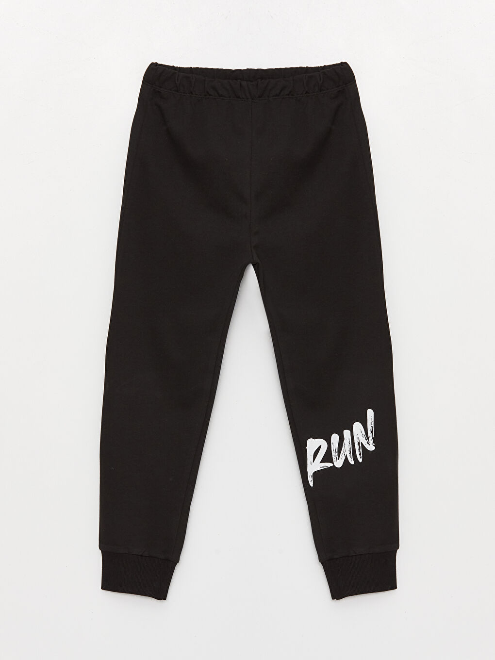 Sarı Bisiklet Yaka Baskılı Uzun Kollu Erkek Çocuk Sweatshirt ve Eşofman Altı-3