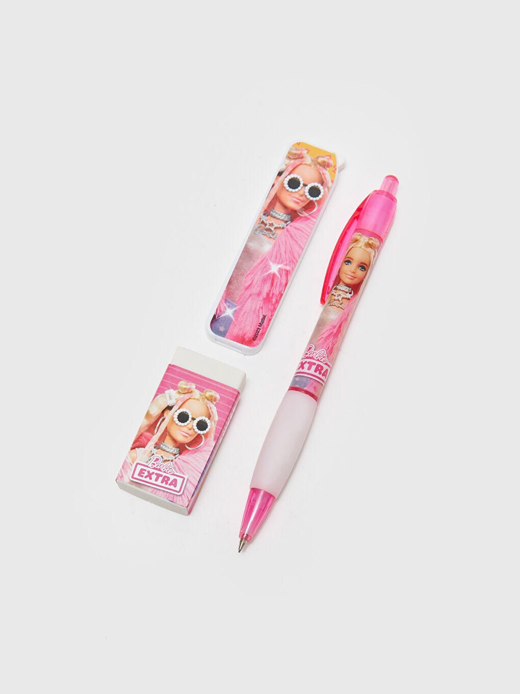 Barbie Baskılı Kız Çocuk Kırtasiye Seti-1