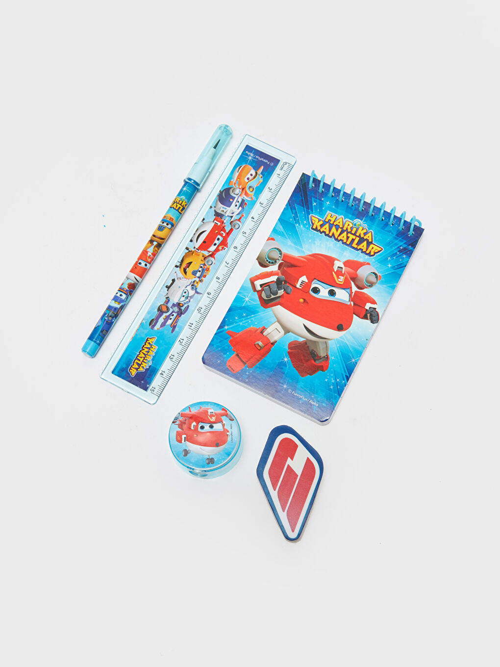 Harika Kanatlar Baskılı Erkek Çocuk Kırtasiye Seti-1