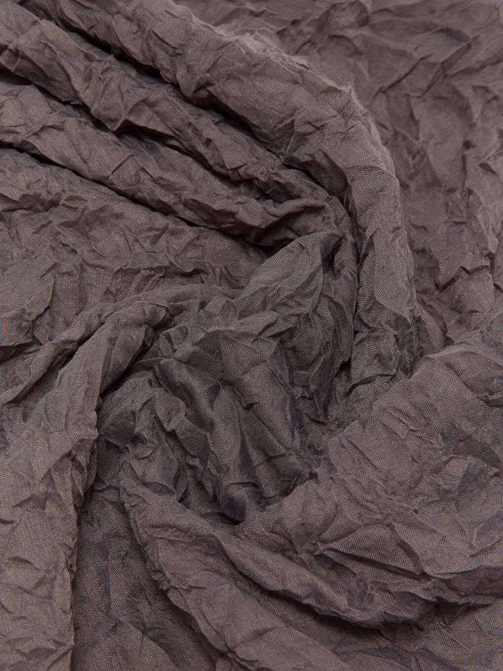 Antrasit Düz Vual Kadın Şal-2