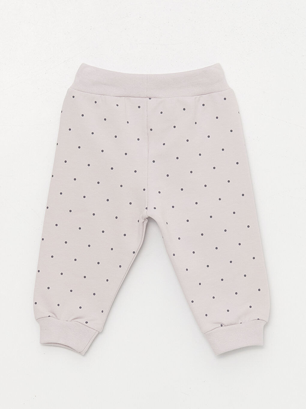 Lila Bisiklet Yaka Uzun Kollu Kız Bebek 2'li Takım-4