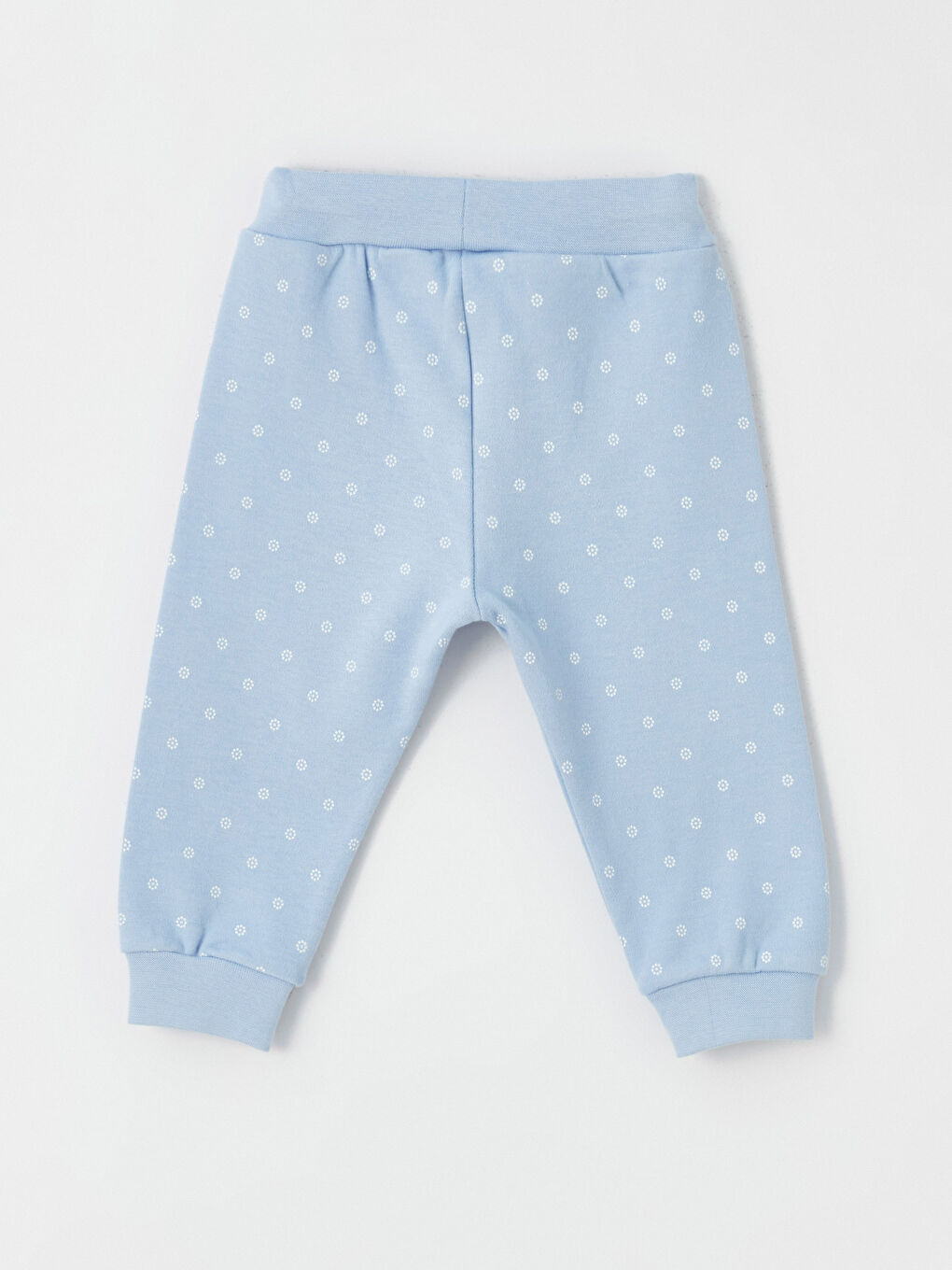 Mavi Bisiklet Yaka Uzun Kollu Baskılı Kız Bebek 2'li Takım-6