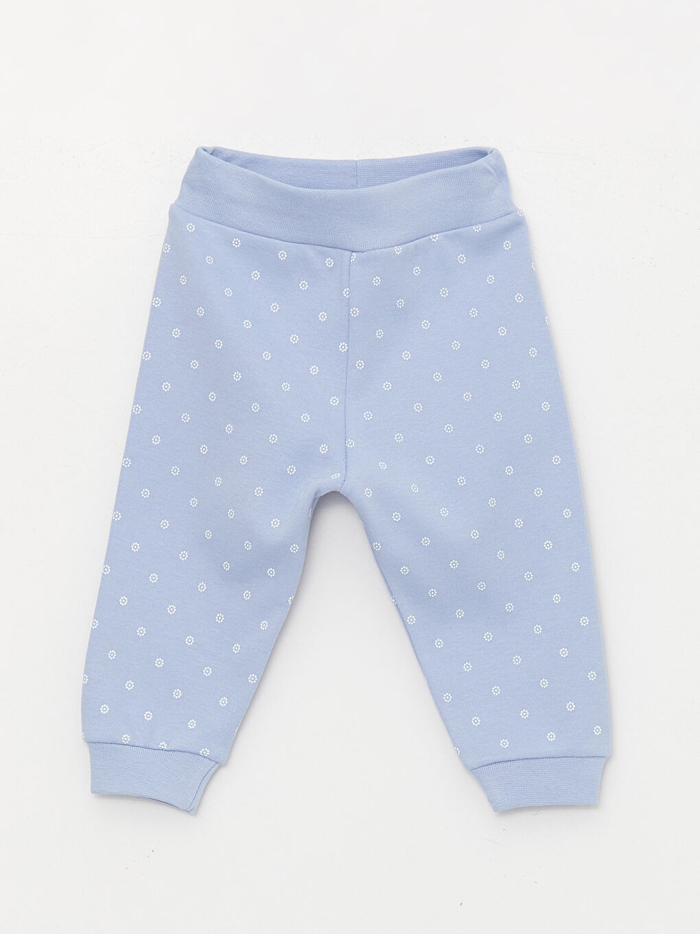 Mavi Bisiklet Yaka Uzun Kollu Baskılı Kız Bebek 2'li Takım-3