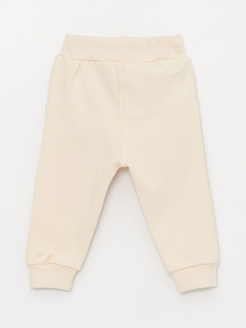 Ekru Bisiklet Yaka Uzun Kollu Baskılı Erkek Bebek 2'li Takım-4