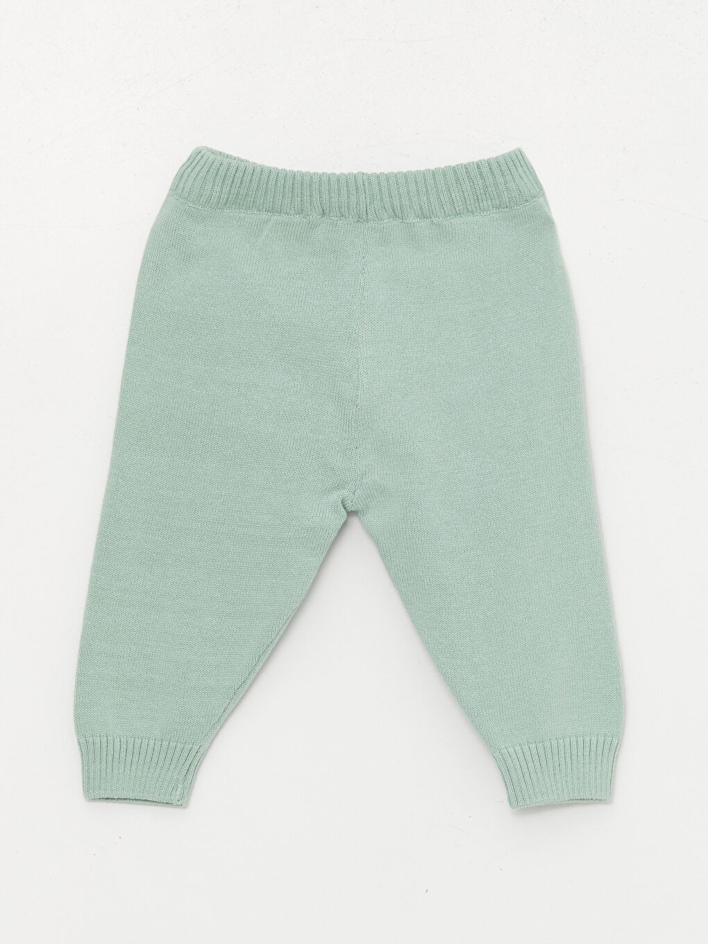 Yeşil Bisiklet Yaka Uzun Kollu Erkek Bebek 2'li Takım-2