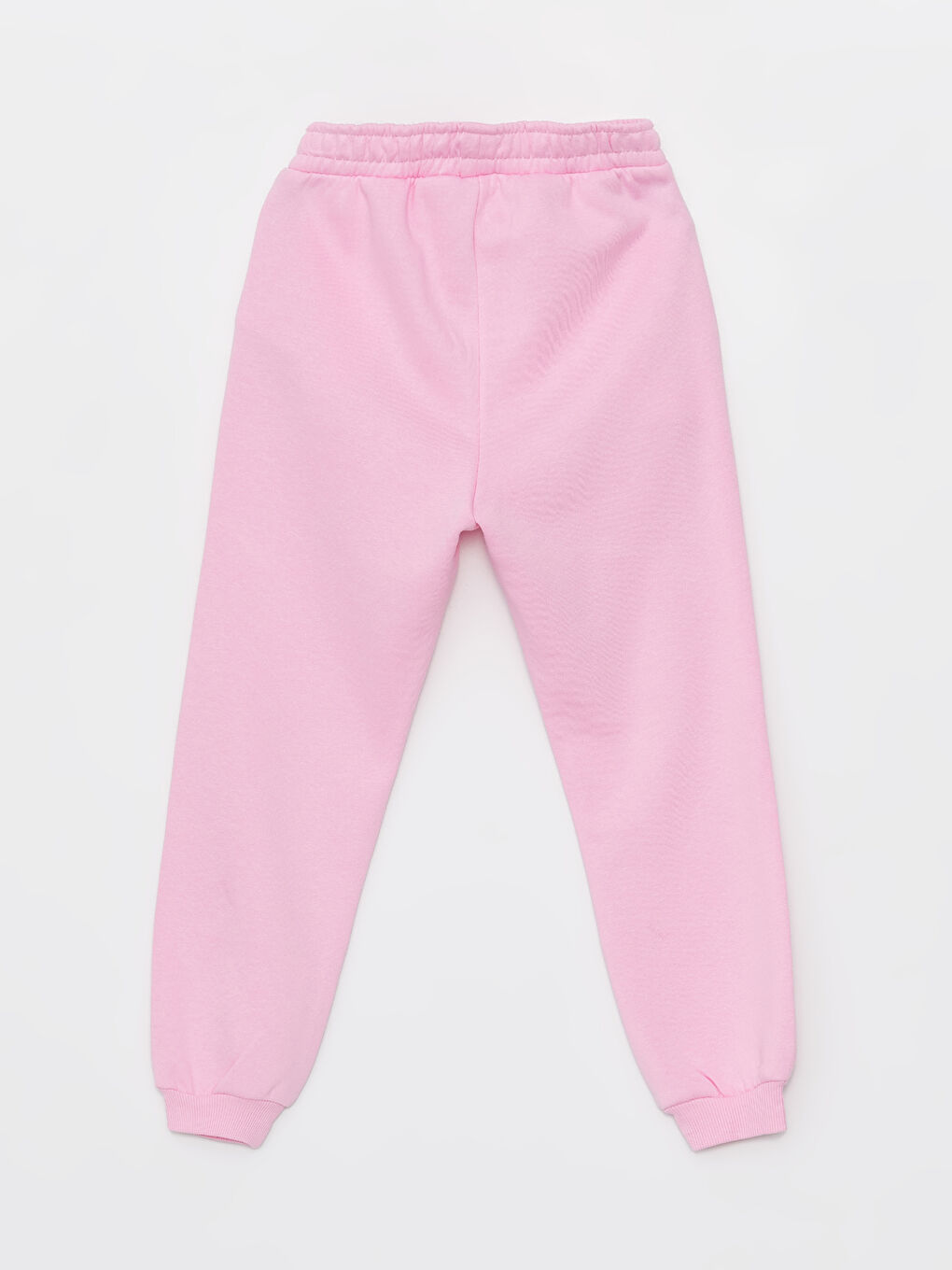 LCW Kids Pembe Bisiklet Yaka Barbie Baskılı Uzun Kollu Kız Çocuk Sweatshirt ve Eşofman Altı - 4