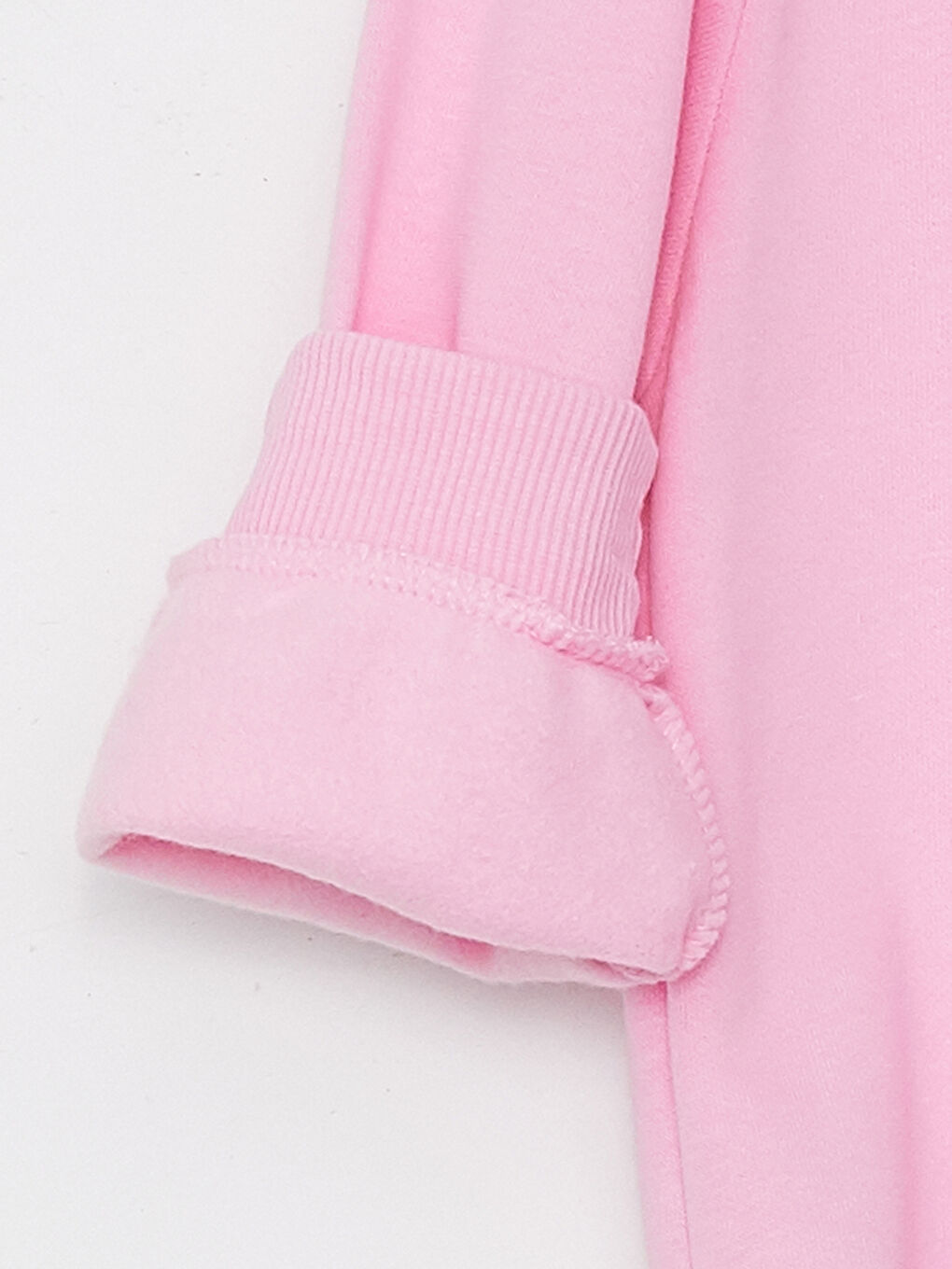 LCW Kids Pembe Bisiklet Yaka Barbie Baskılı Uzun Kollu Kız Çocuk Sweatshirt ve Eşofman Altı - 5