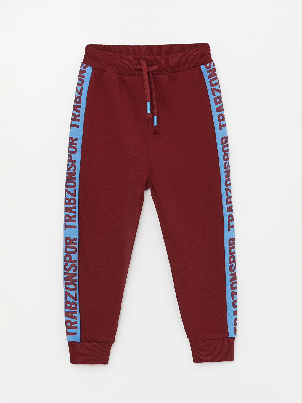 Elastic Waist Trabzonspor Printed Baby Boy Tracksuit Bottom