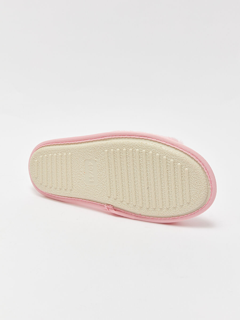 Pembe Barbie Nakışlı Pelüş Kadın Ev Terliği-3