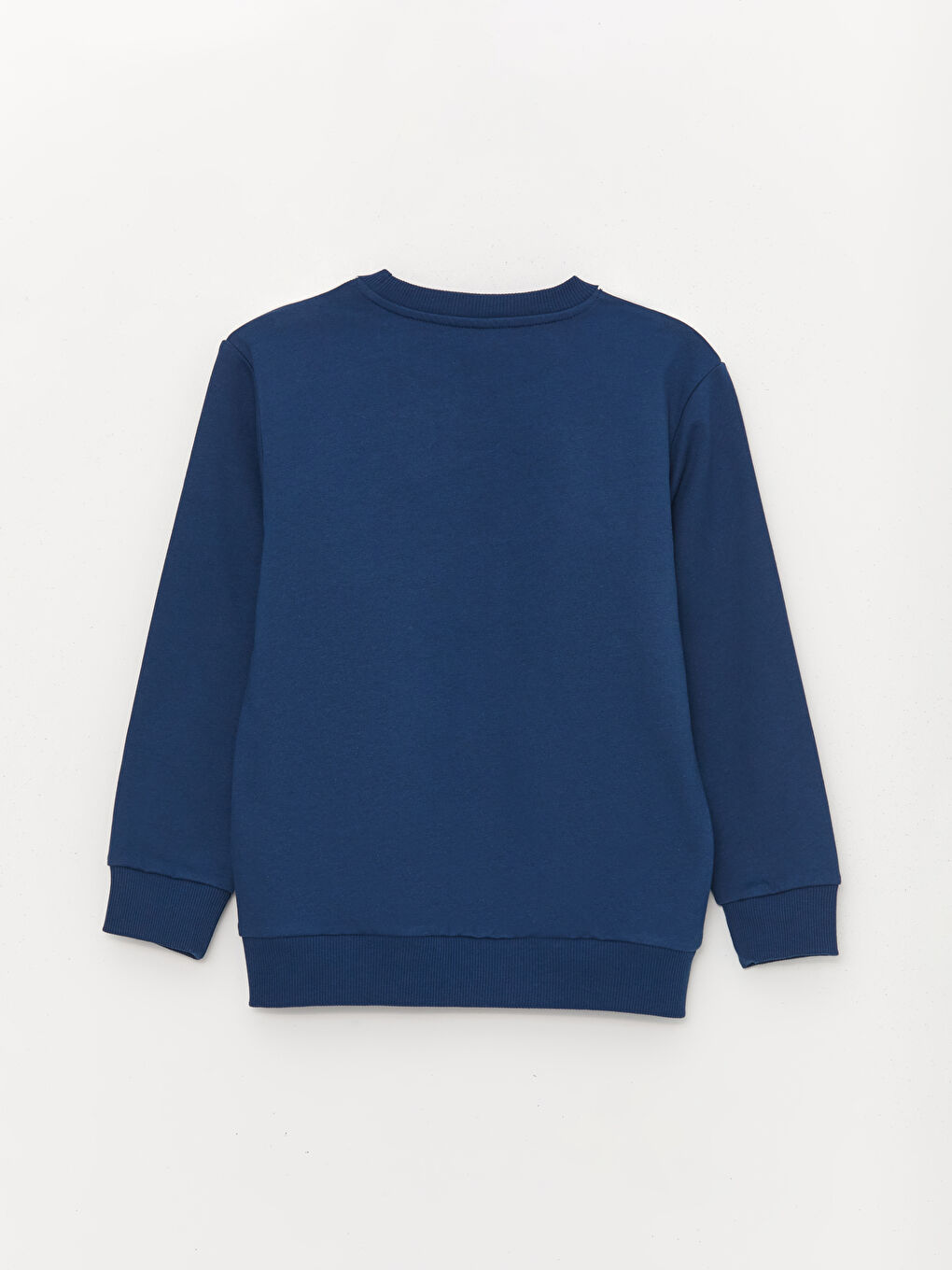 LCW Kids Lacivert Bisiklet Yaka Erkek Çocuk Sweatshirt - 1