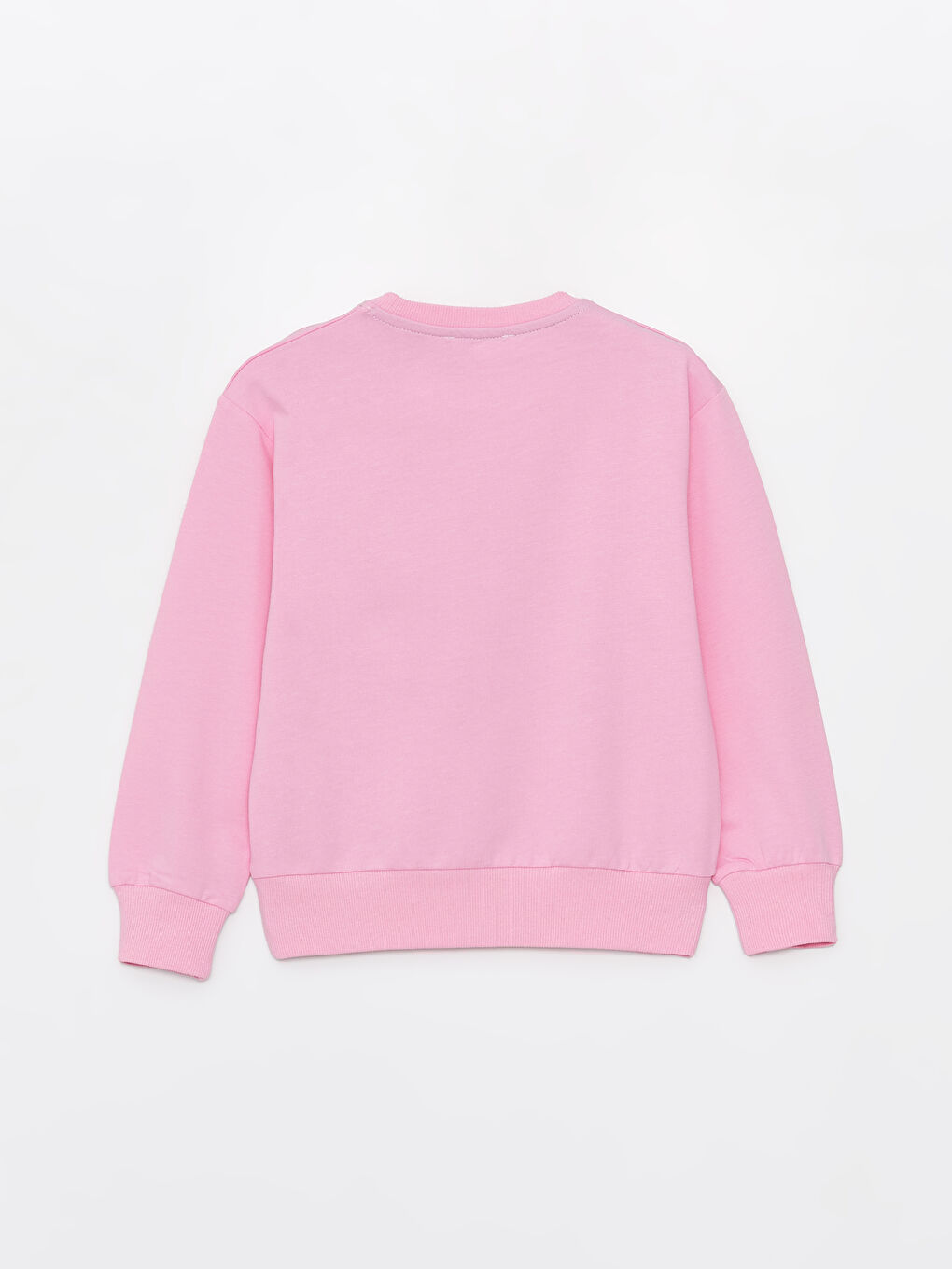 Calimera Kids Pembe Bisiklet Yaka Baskılı Uzun Kollu Kız Çocuk Sweatshirt - 1