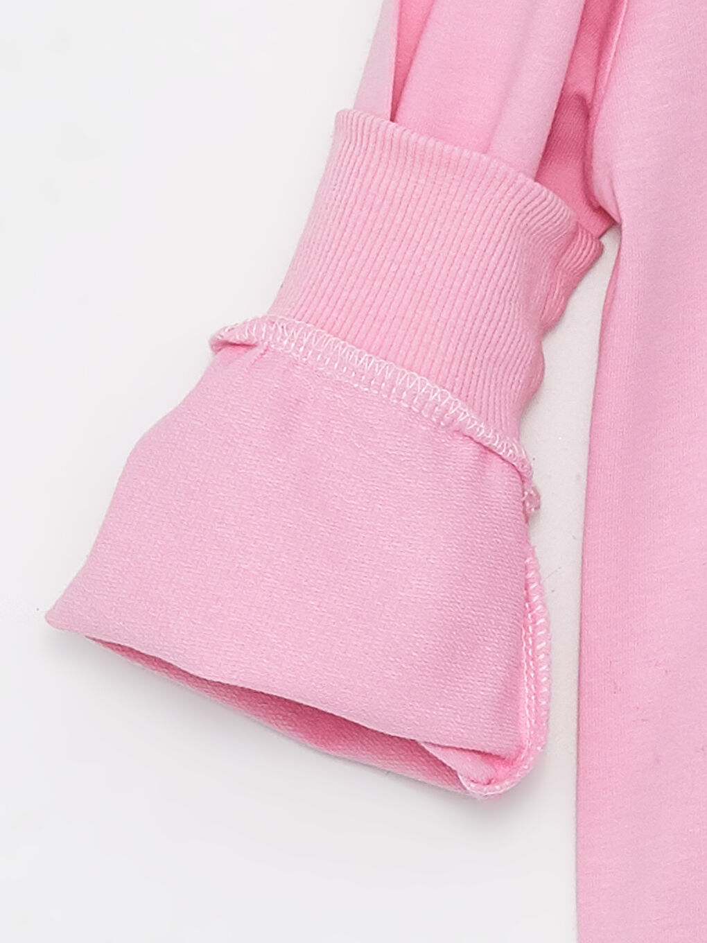 Calimera Kids Pembe Bisiklet Yaka Baskılı Uzun Kollu Kız Çocuk Sweatshirt - 2