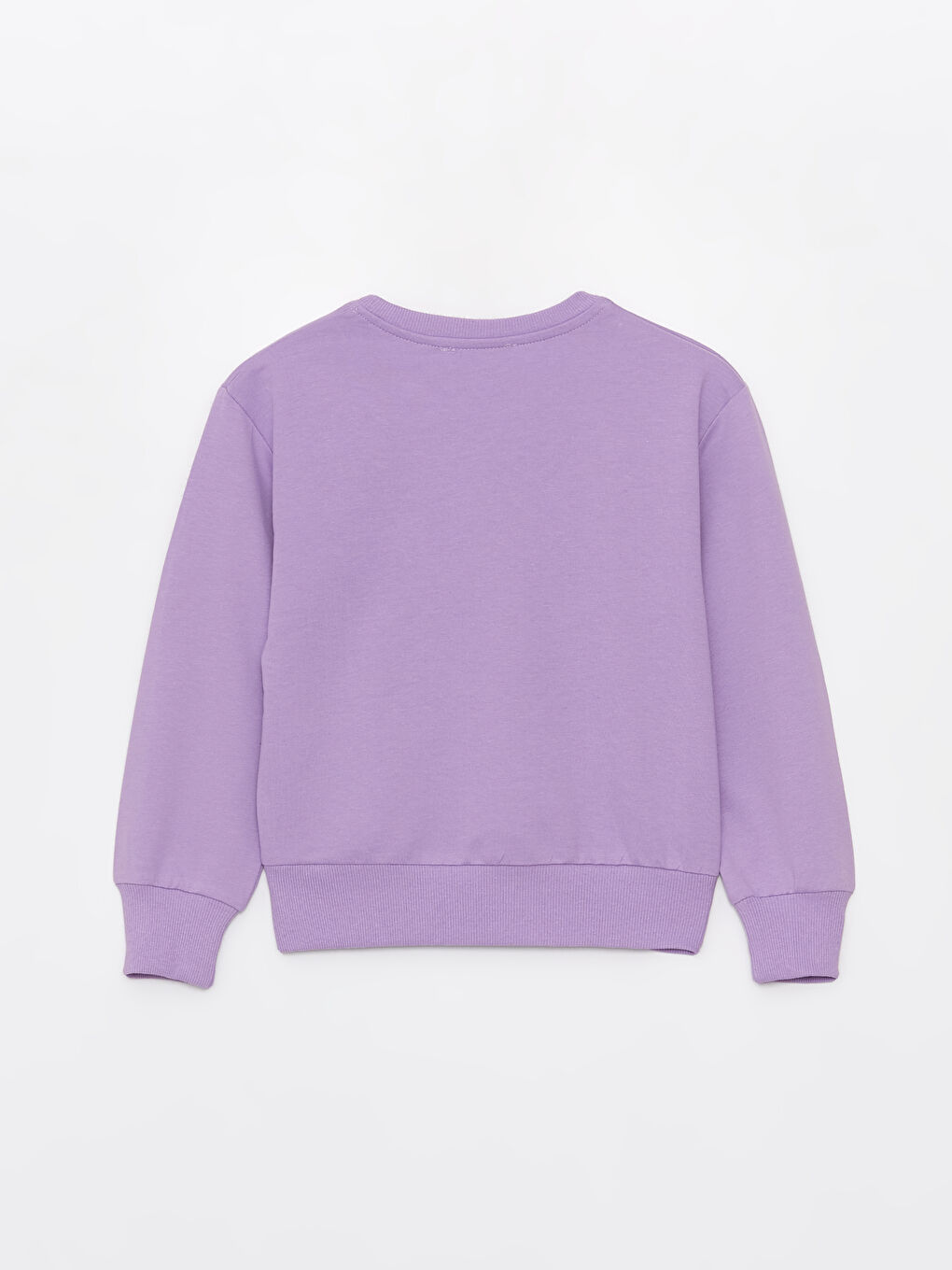 Calimera Kids Lila Bisiklet Yaka Baskılı Uzun Kollu Kız Çocuk Sweatshirt - 1