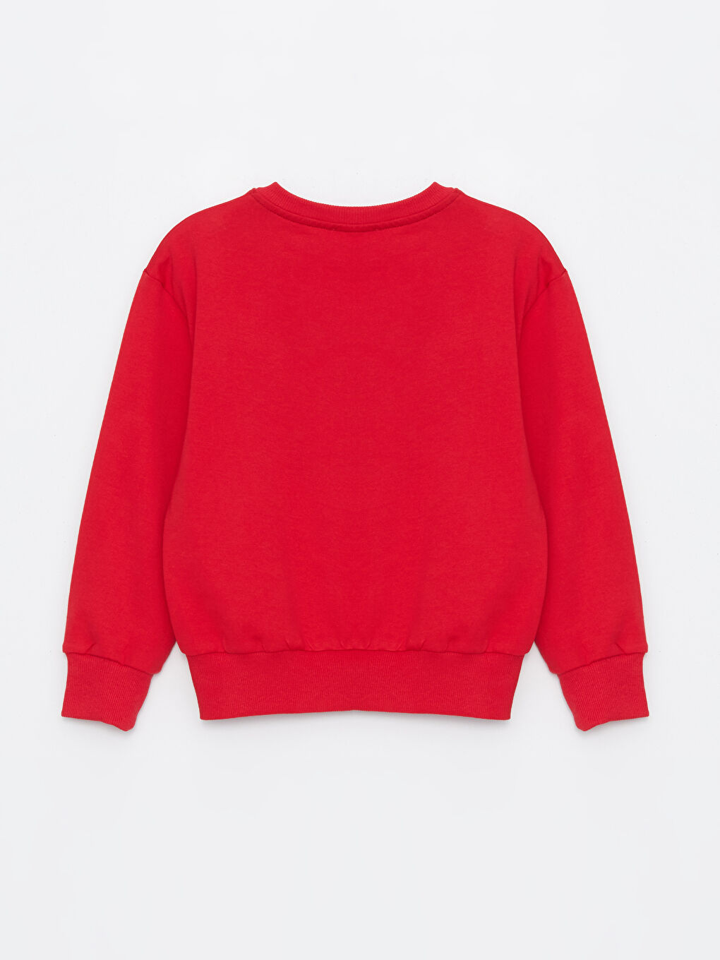 Calimera Kids Kırmızı Bisiklet Yaka Baskılı Uzun Kollu Kız Çocuk Sweatshirt - 1