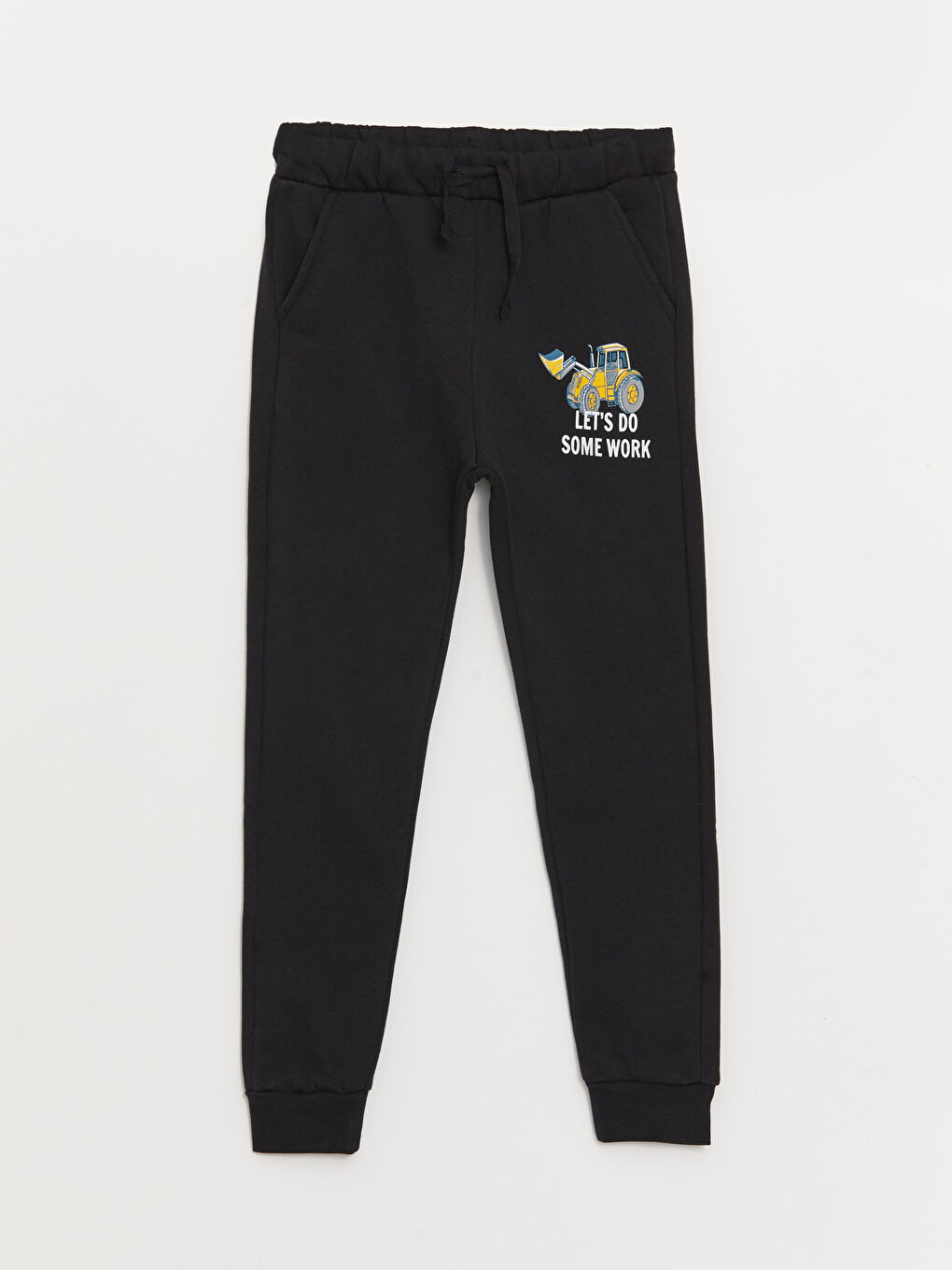 Elastic Waist Printed Boys' Jogger Sweatpants