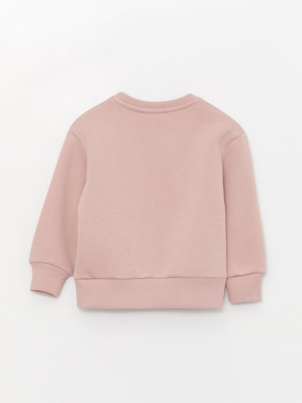 Calimera Kids Pembe Bisiklet Yaka Uzun Kollu Kız Bebek Sweatshirt - 1