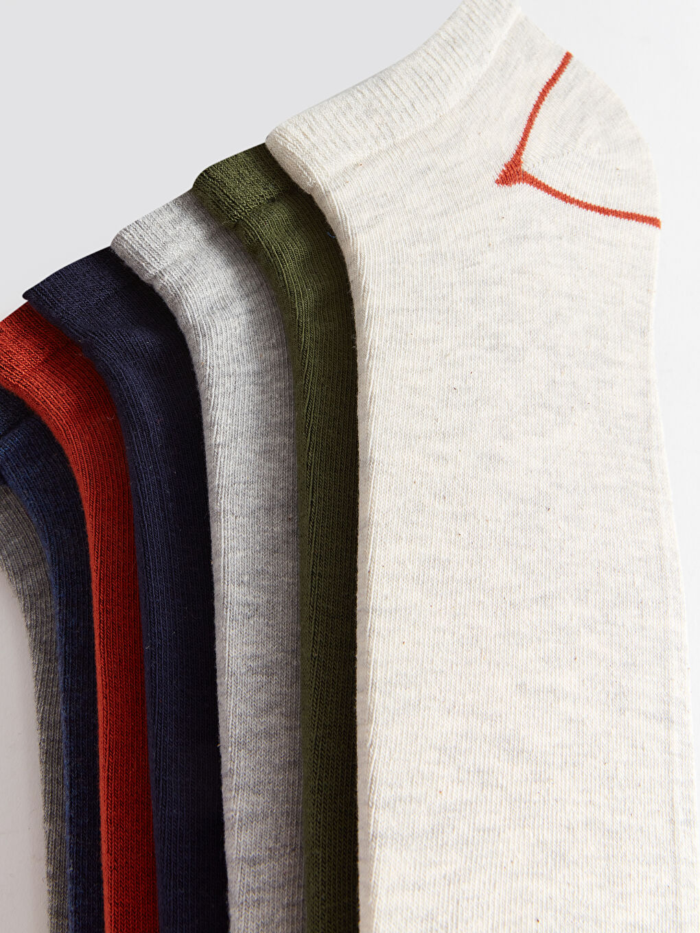 Karışık Desenli Erkek Patik Çorap 7'li-3