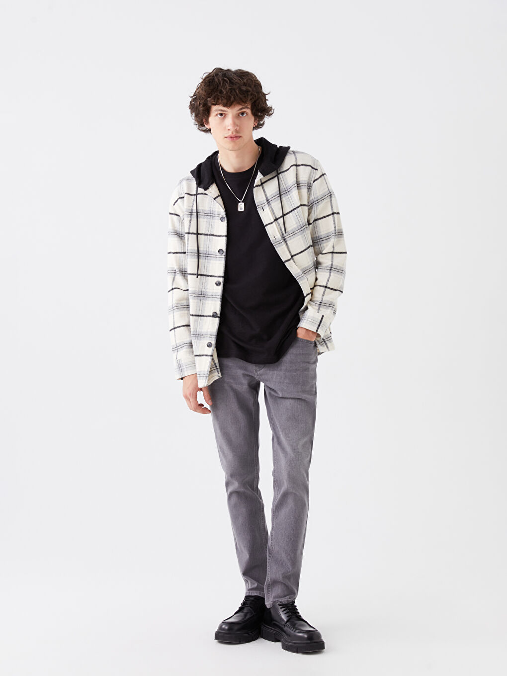 Gri 750 Slim Fit Erkek Jean Pantolon