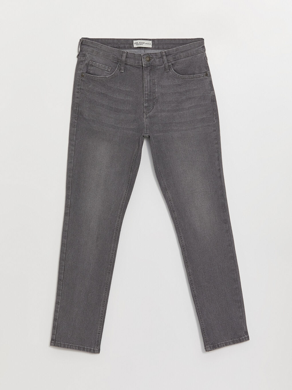 Gri 750 Slim Fit Erkek Jean Pantolon-4