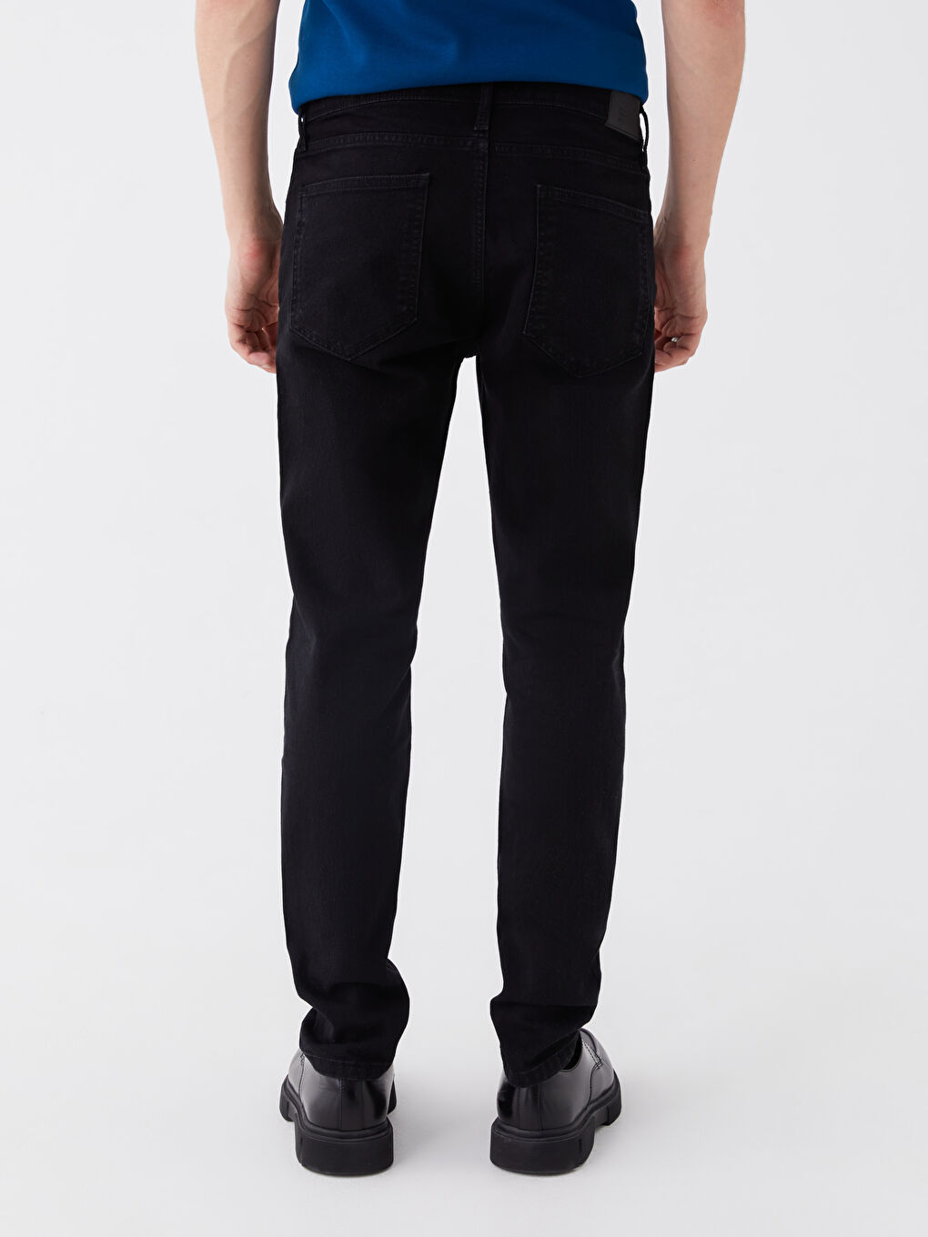 Siyah 750 Slim Fit Erkek Jean Pantolon-3