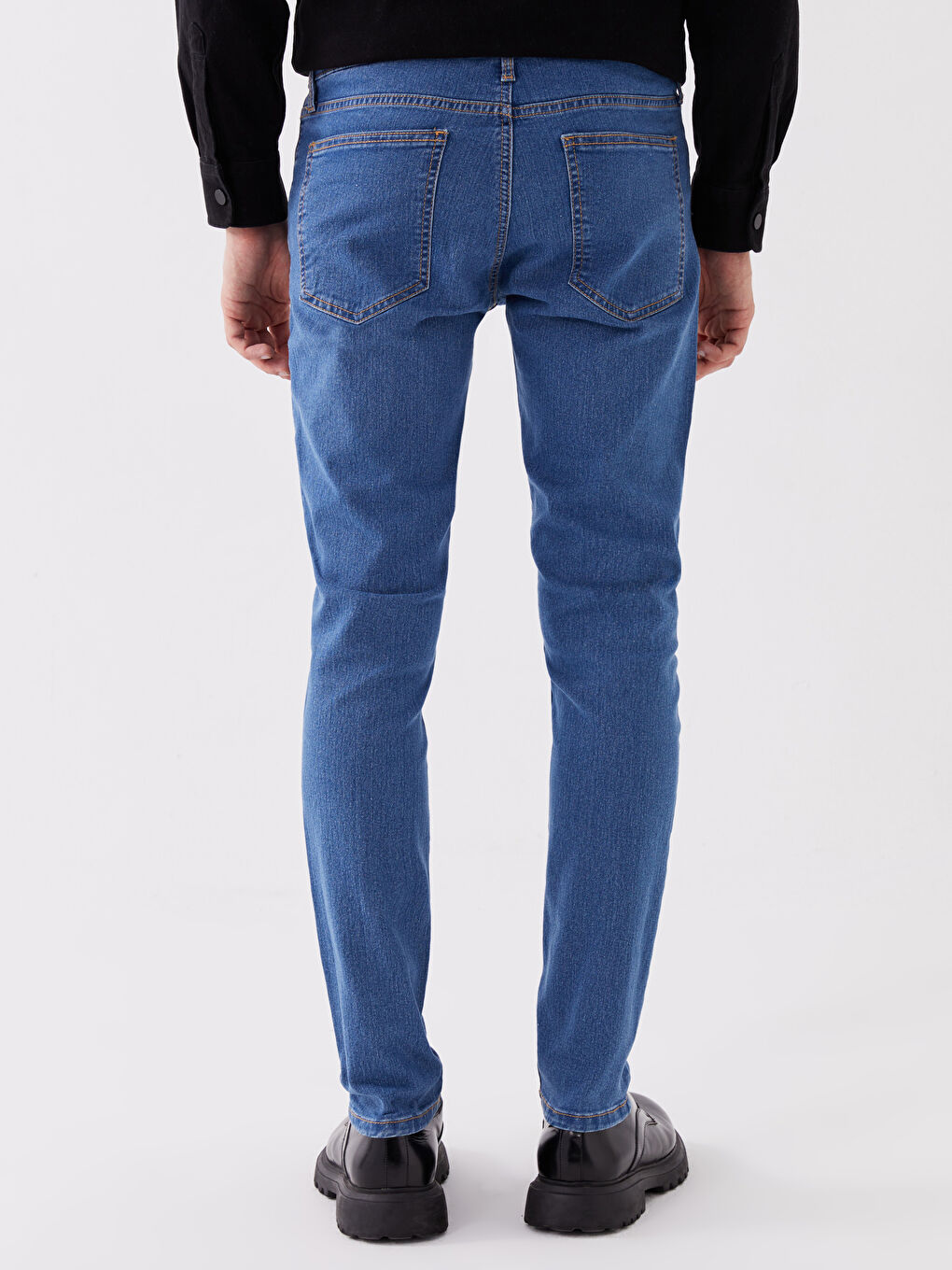 LCW Jeans Orta İndigo Rodeo 760 Skinny Fit Erkek Jean Pantolon - 4